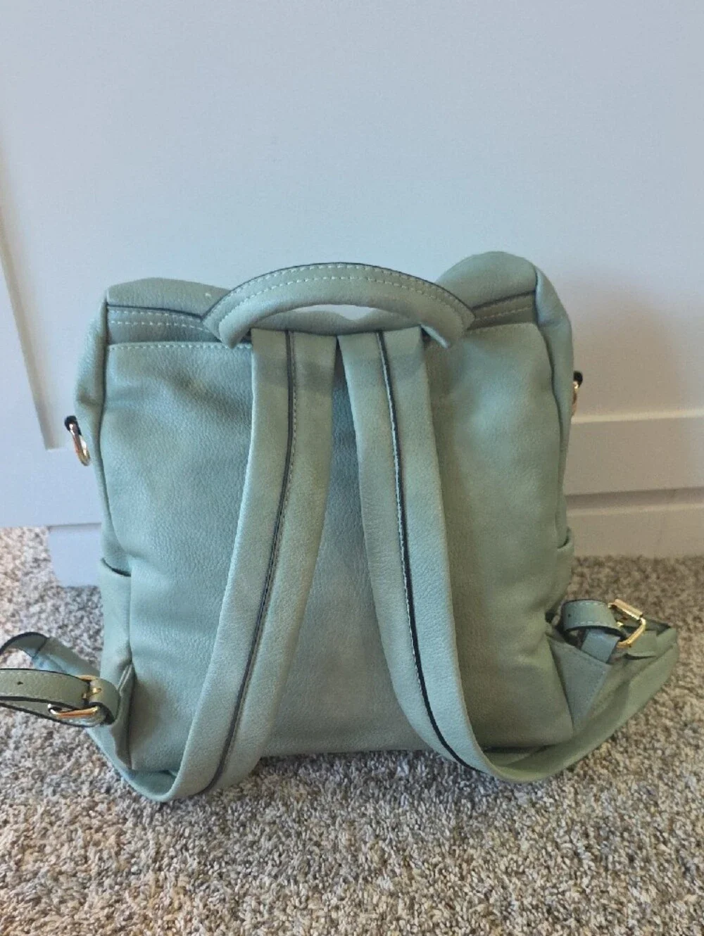 Jen & Co Sage Green Amelia Backpack